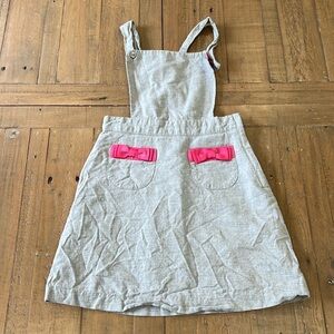Janie and jack gray jumper dress